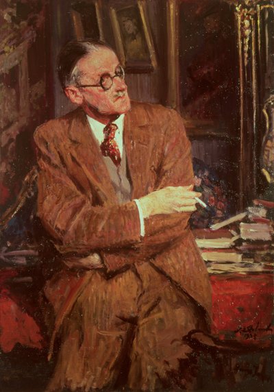 Portrait of James Joyce, 1935 by Jacques Emile Blanche
